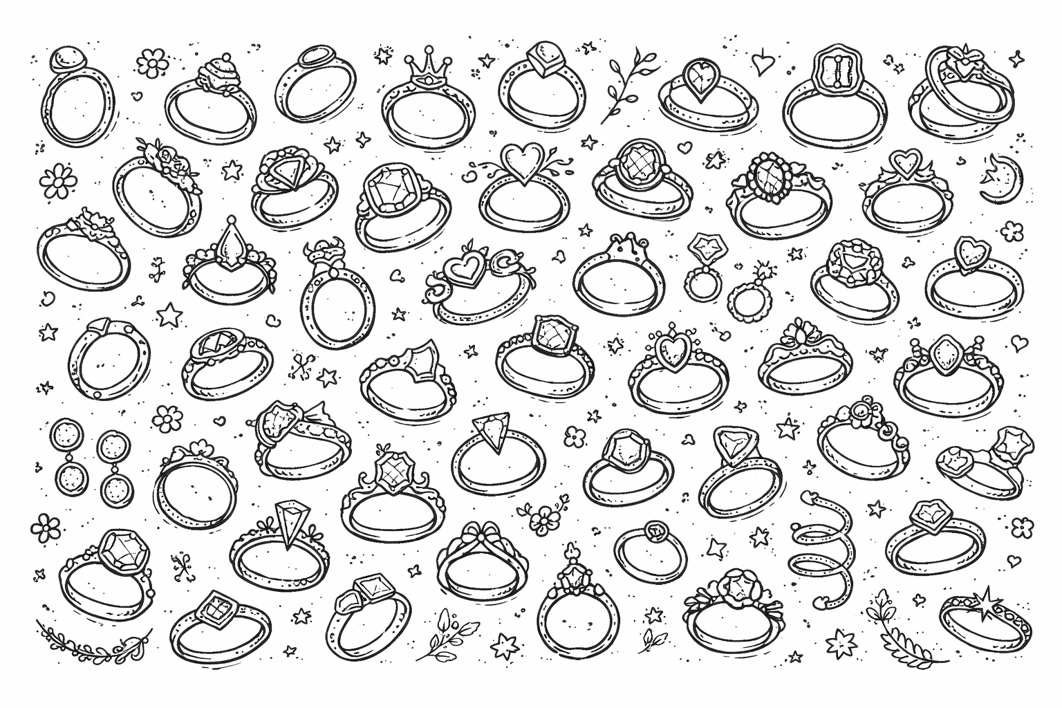 different styles of rings